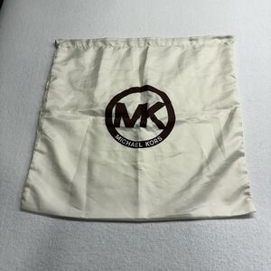 Michael Kors Dust Bag Drawstring Purse Handbag Shoes Storage Cover 18" x 18"